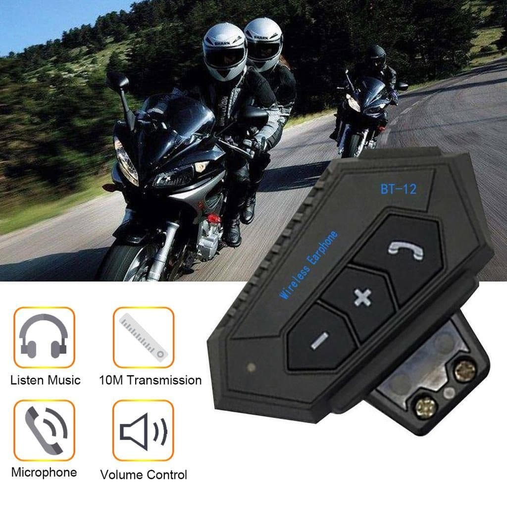 Intercomunicador Auriculares Casco Bt12